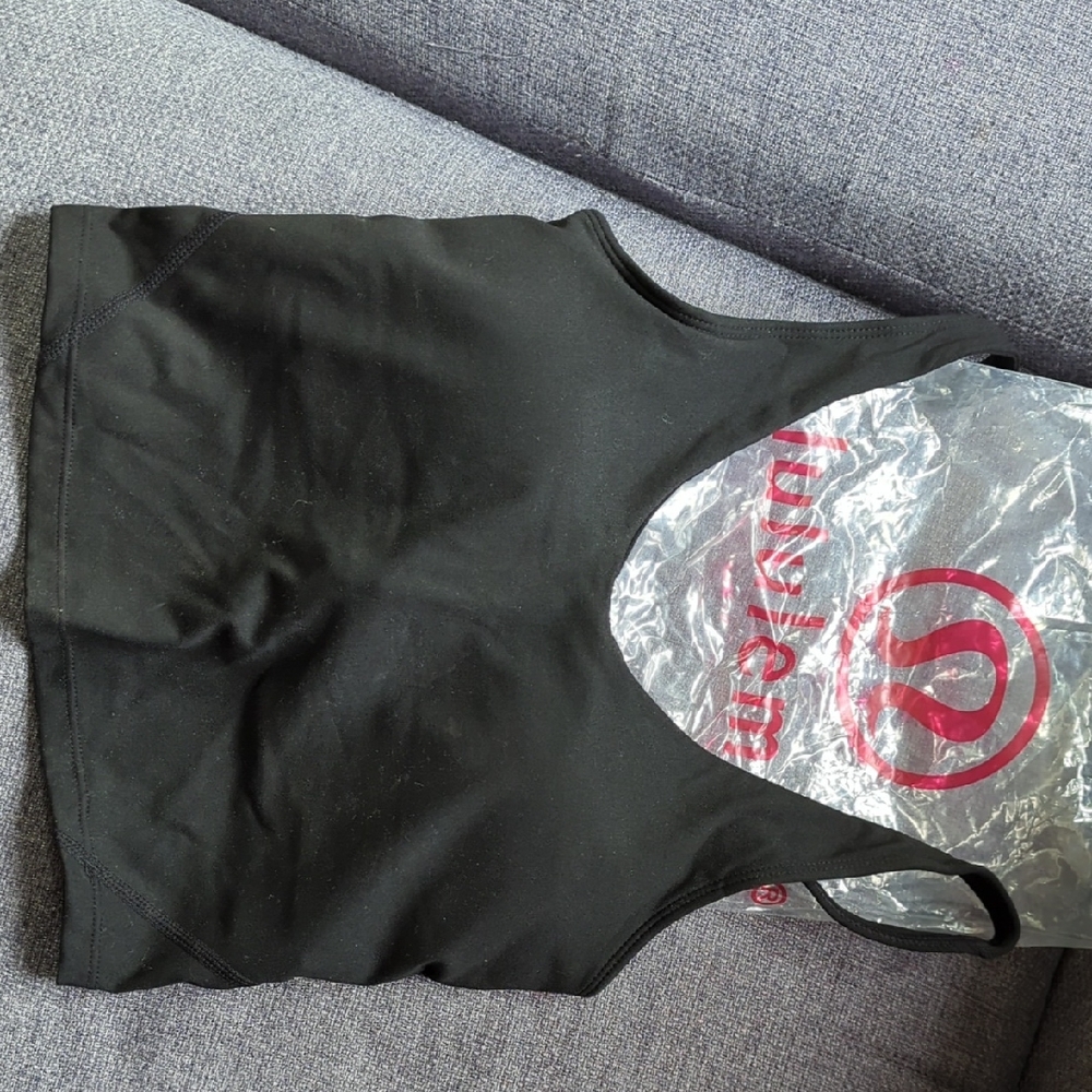 lululemon athletica Black Tank Top